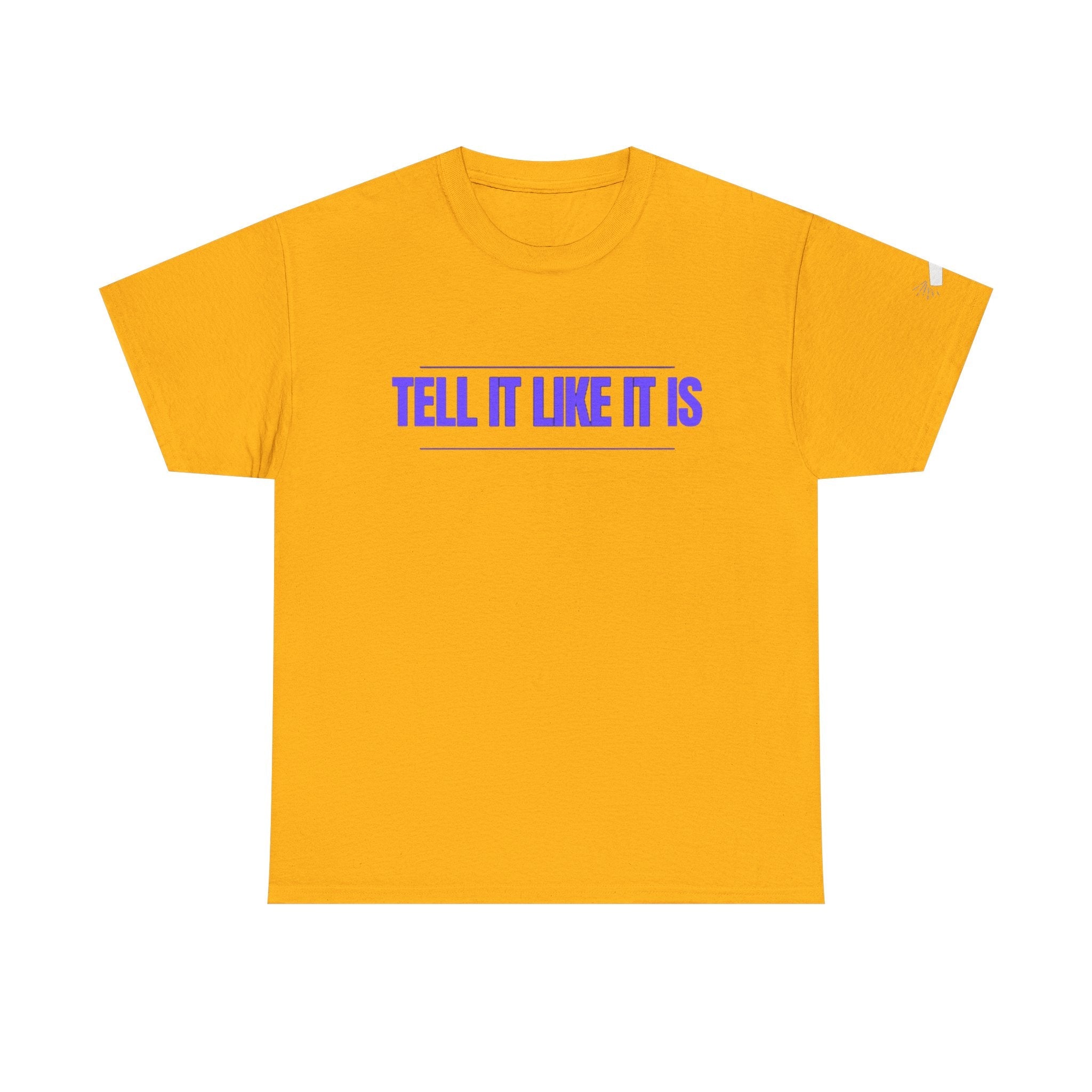 Tell It Like It Is Podcast — Bold Statement Graphic T‑Shirt ("No Scripts… No Filters… No Bullsh*t") Printify T-Shirt  314 Originals