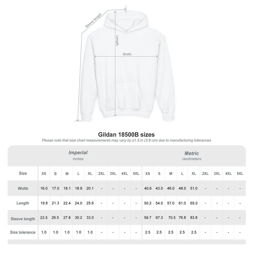 Youth Hoodie - "314 Originals" Retro Script Chest Logo - 314 Originals