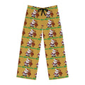 Men's Christmas Pajama Pants — Santa & Reindeer "Merry Christmas" All-Over Print - 314 Originals