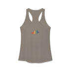 'PROUD' Women's Ideal Racerback Tank Printify Tank Top  314 Originals