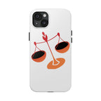 Libra Scales Phone Case — Zodiac Balance Tough Protective Cover Printify Phone Case  314 Originals