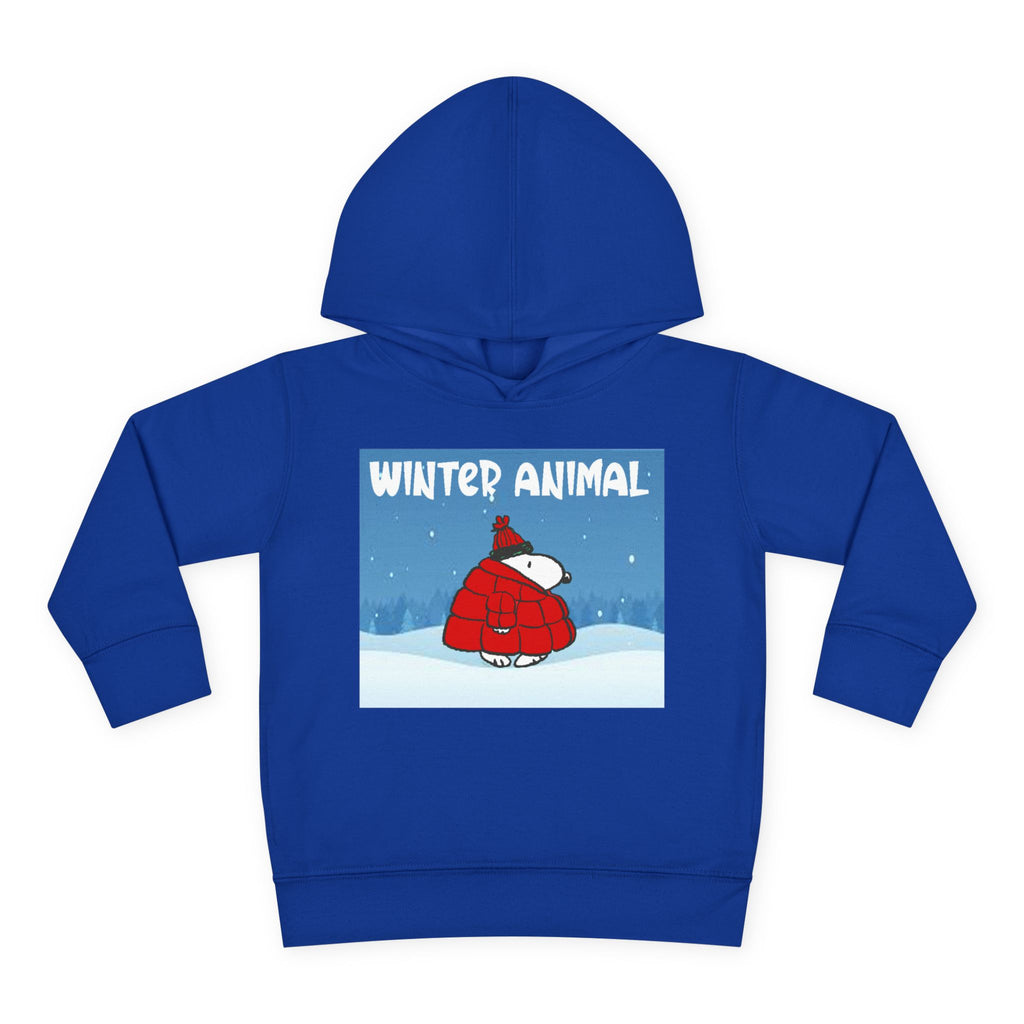 "Winter Animal" Toddler Hoodie Pullover - 314 Originals