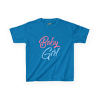 "Baby Girl" Pastel Script Shirt - 314 Originals