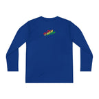 "Mom's Favorite Kid" Youth Long Sleeve Tee — Colorful Retro Graphic - 314 Originals