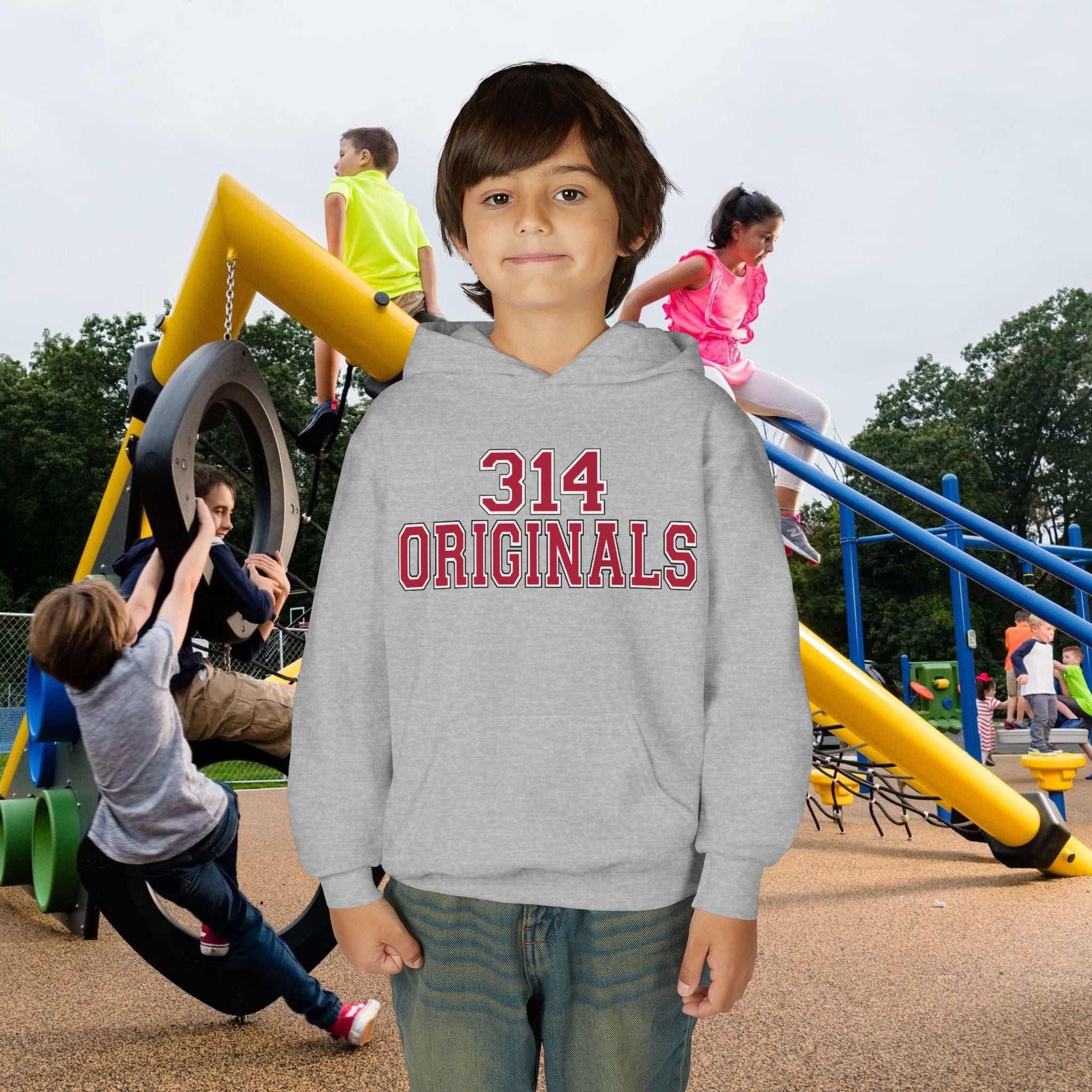 Youth Hoodie — "314 Originals" Athletic Pullover (Est. '24)