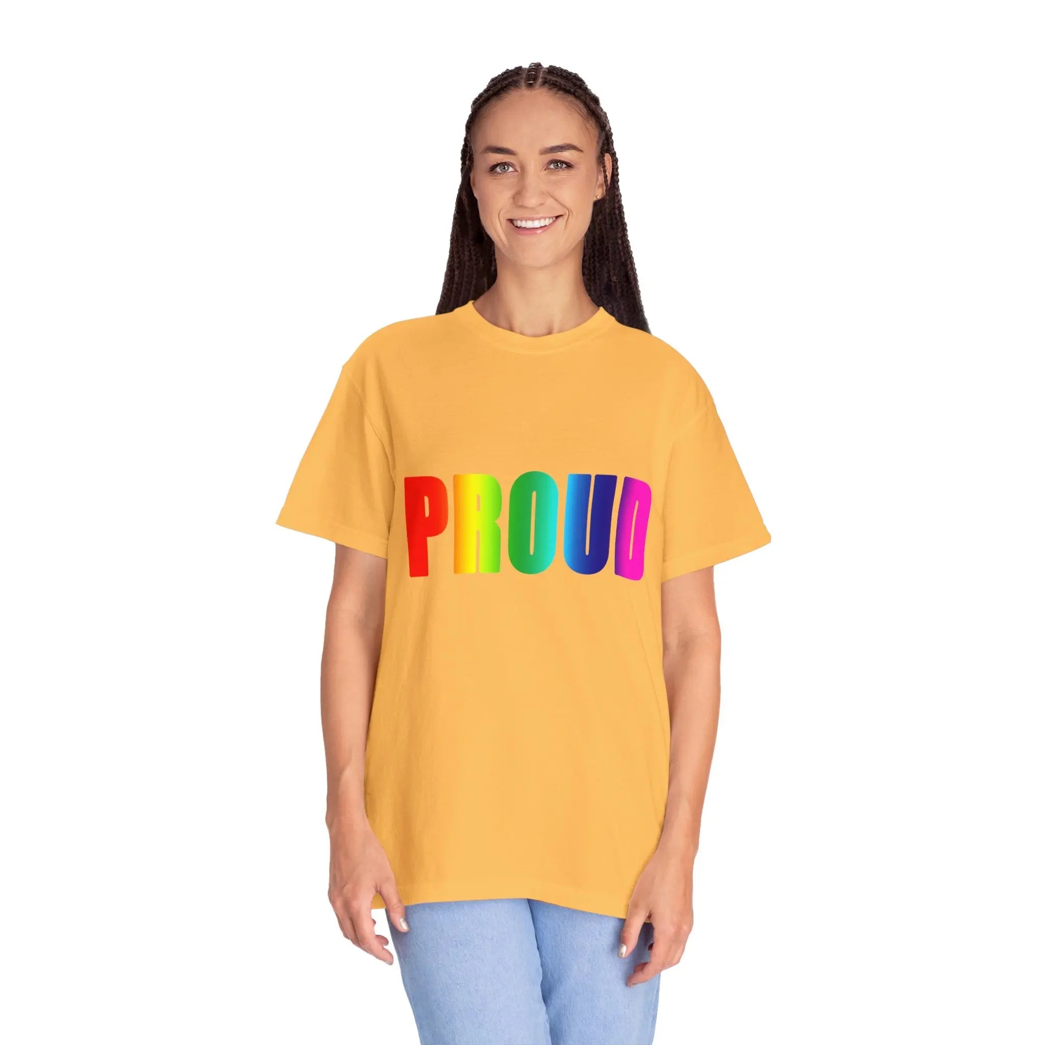 PROUD Garment-Dyed T-shirt Printify