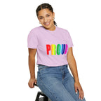 PROUD Garment-Dyed T-shirt Printify