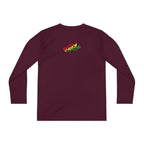 "Mom's Favorite Kid" Youth Long Sleeve Tee — Colorful Retro Graphic - 314 Originals