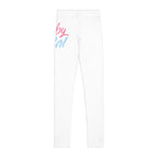 Baby Girl Pastel Script Printed Leggings - 314 Originals
