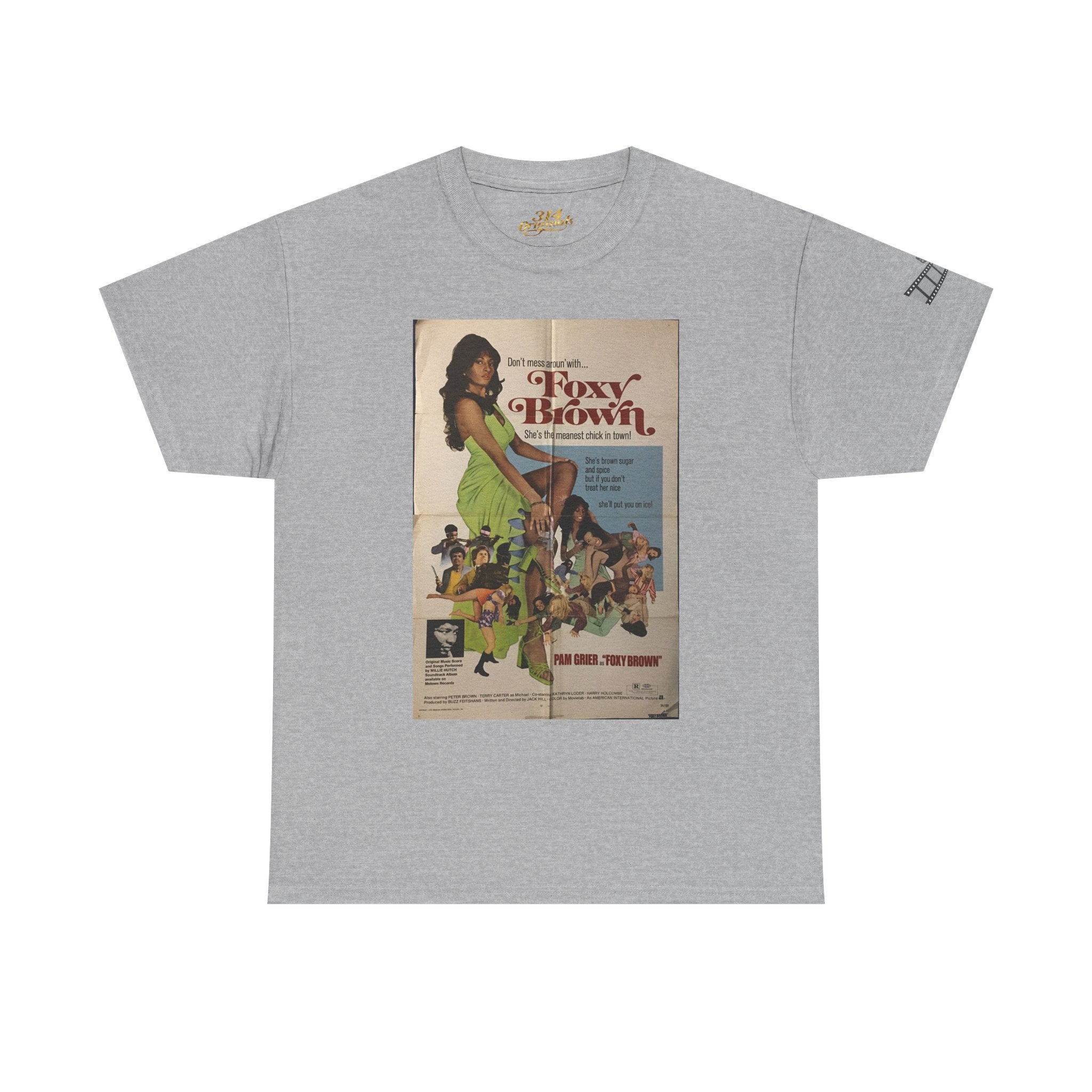 Foxy Brown Vintage Movie Poster Tee Printify T-Shirt  314 Originals