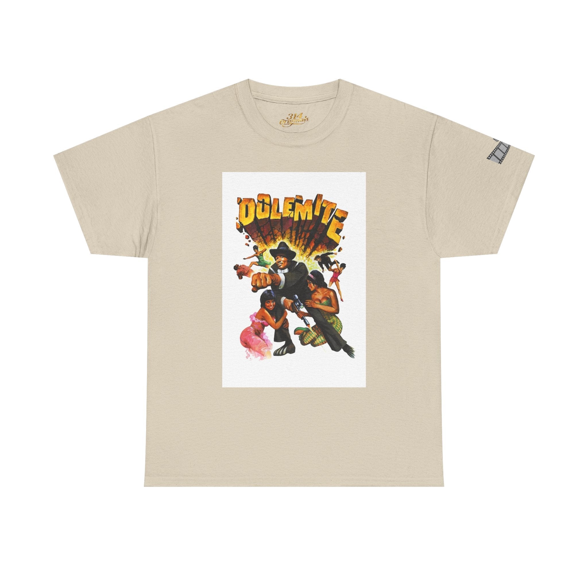 Dolemite Vintage Blaxploitation Movie Poster T-Shirt Printify T-Shirt  314 Originals