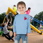 Toddler Long Sleeve Tee — Cute Ladybug Chest Design with “314 Original” Back - 314 Originals