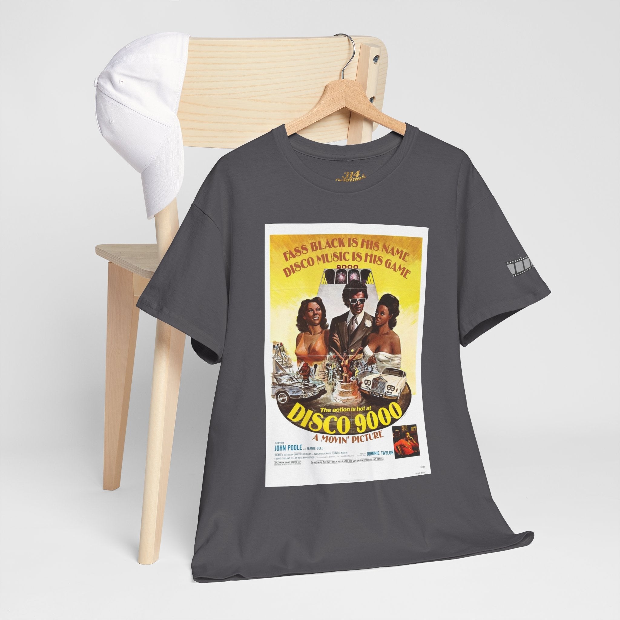 Disco 9000 Retro Movie Poster T‑Shirt Printify T-Shirt  314 Originals