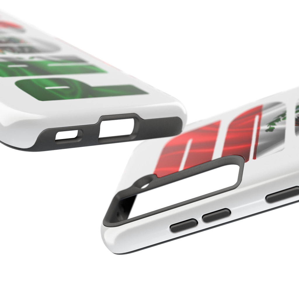 Mexico Pride Tough Phone Case — Mexican Flag Vertical 'PRIDE' Design Printify Phone Case  314 Originals