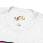 Super Sassy Tee — Pink & Yellow S Badge Graphic T-Shirt Printify T-Shirt  314 Originals