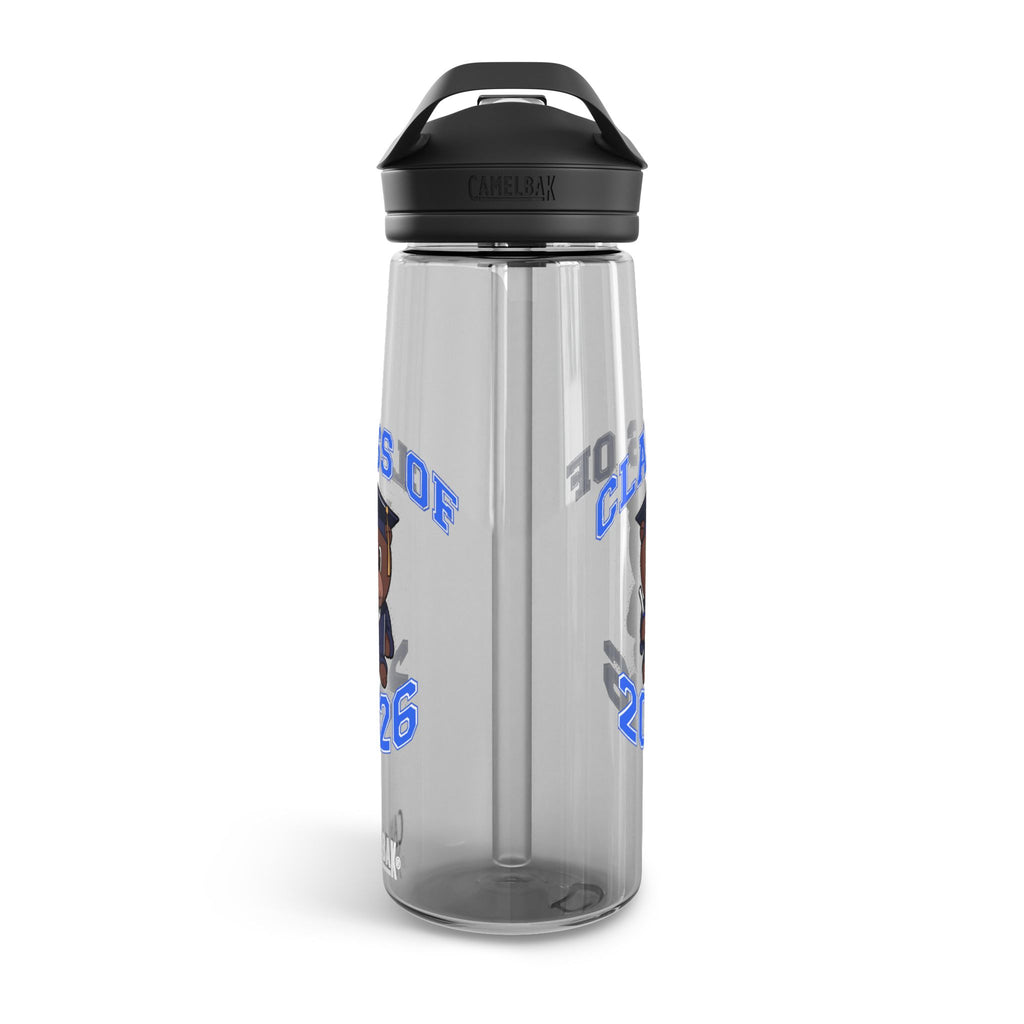 Class of 2026 Graduation Bear Design Water Bottle