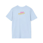 Queen Q Crown T‑Shirt — Pink & Gold Heart Logo Tee