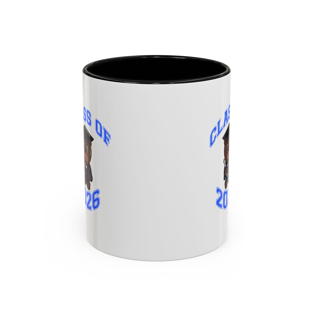 Graduation 2026 Accent Coffee Mug — Class of 2026 Grad Gift