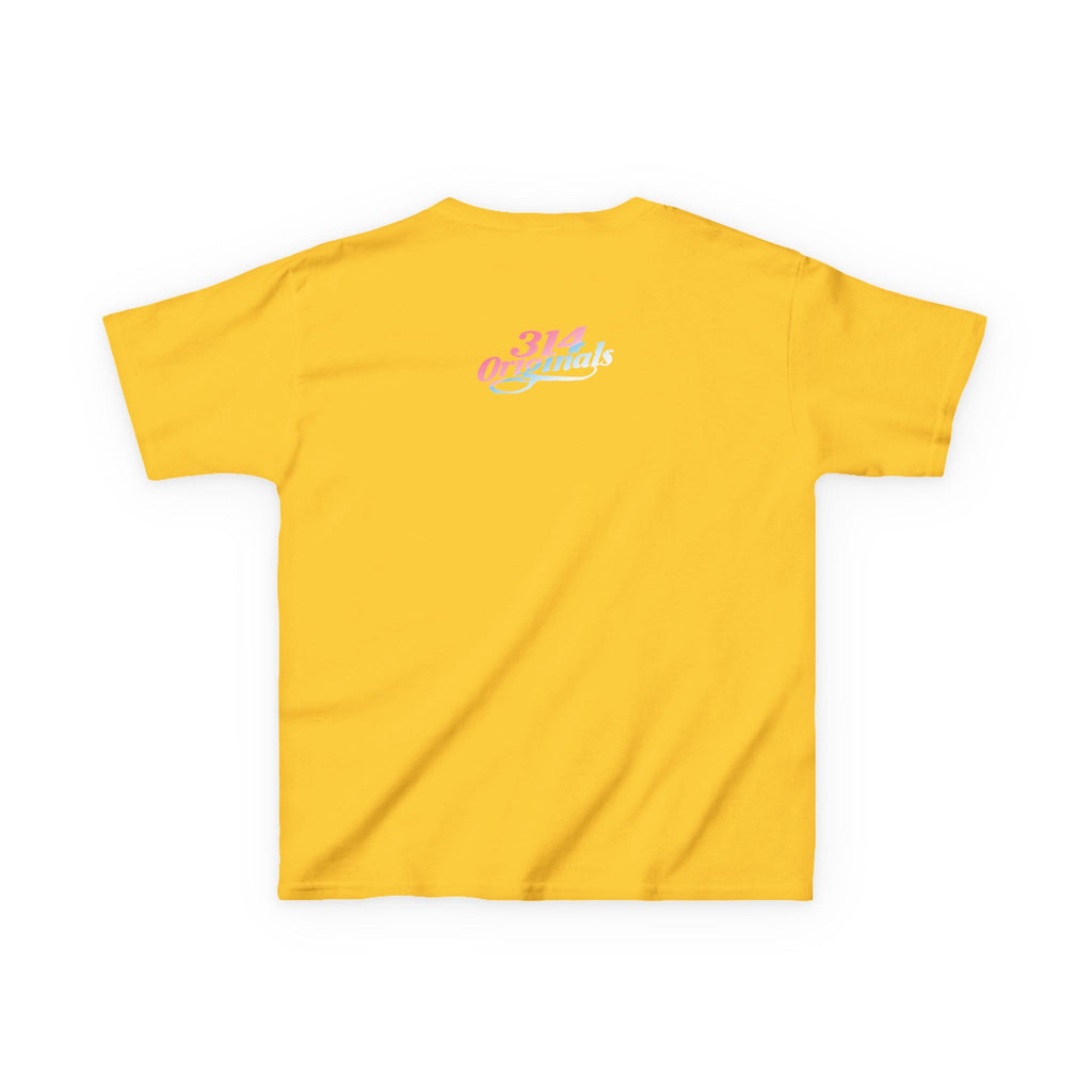 "Baby Girl" Pastel Script Shirt - 314 Originals