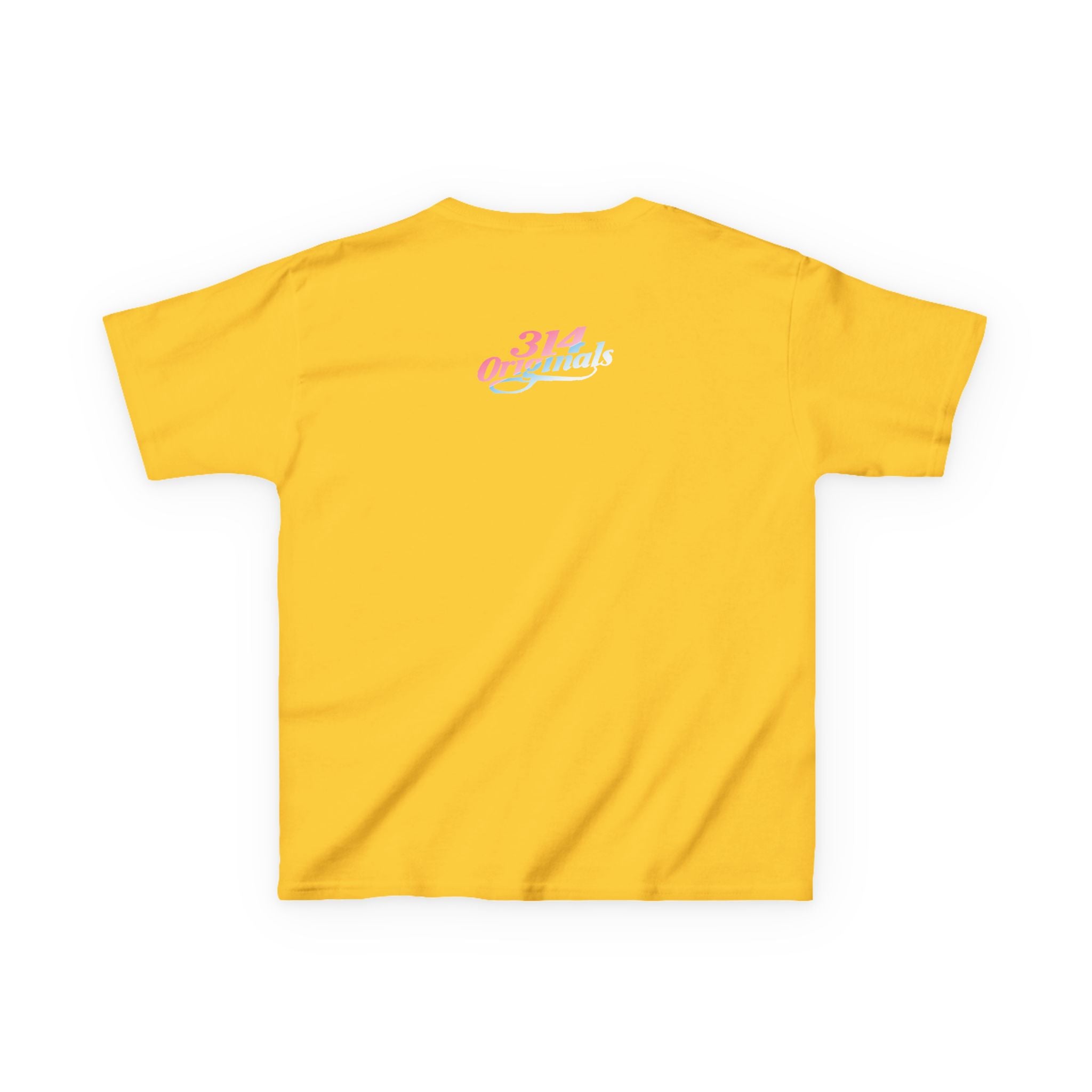 "Baby Girl" Pastel Script Shirt - 314 Originals