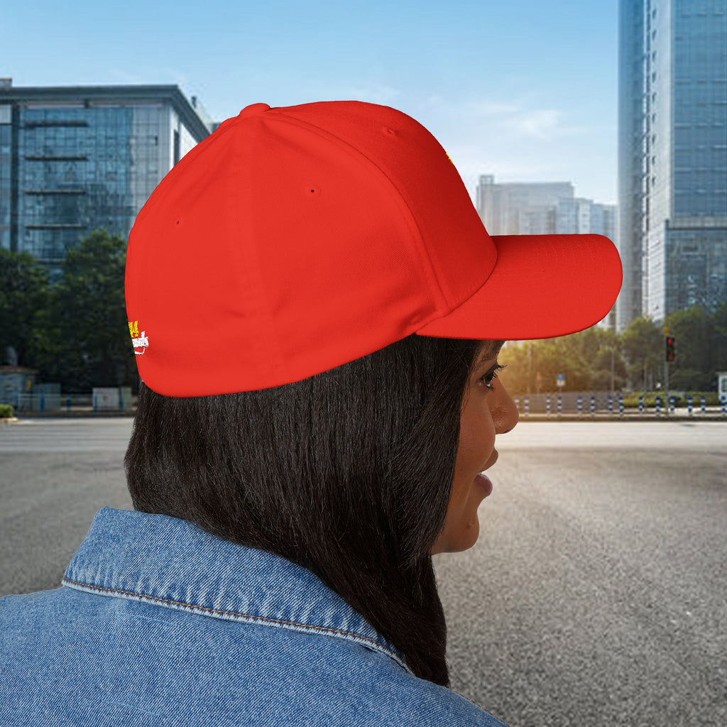 King's Gear Embroidered Crown Script Cap — 314 Original Closed-Back Structured Hat - 314 Originals