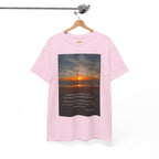Sunset Beach Quote T‑Shirt — Inspirational Ocean Sunrise Tee - 314 Originals