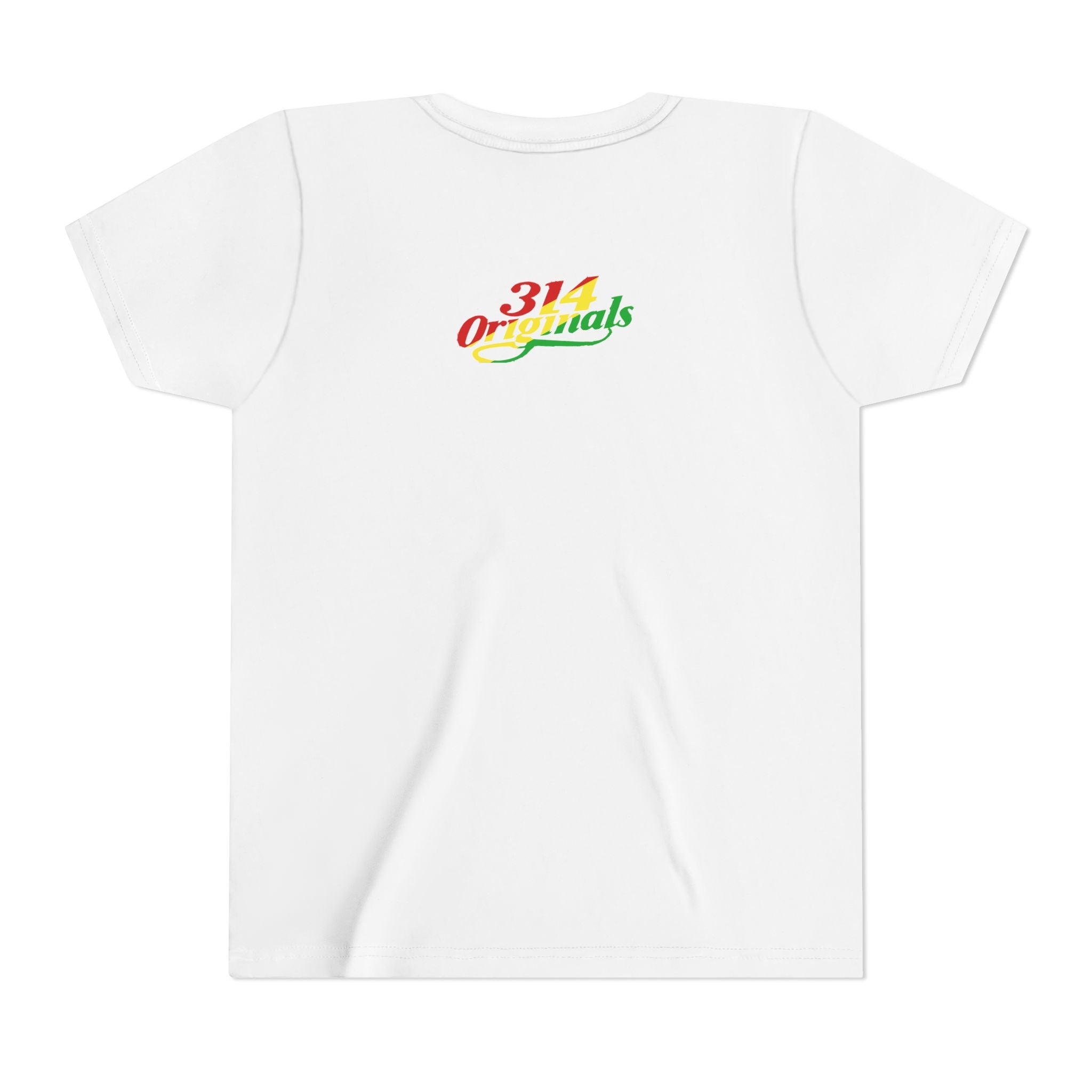 Girl's "Favorite Kid" Retro Yellow & Green Graphic T-Shirt