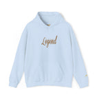 Legend Script Hoodie-Cozy Pullover with Gold Text - 314 Originals