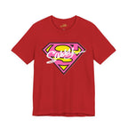 Super Sassy Tee — Pink & Yellow S Badge Graphic T-Shirt Printify T-Shirt  314 Originals