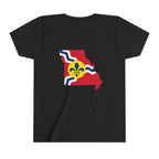 "From the Lou and I'm... Proud" St. Louis Flag Kids Shirt - 314 Originals