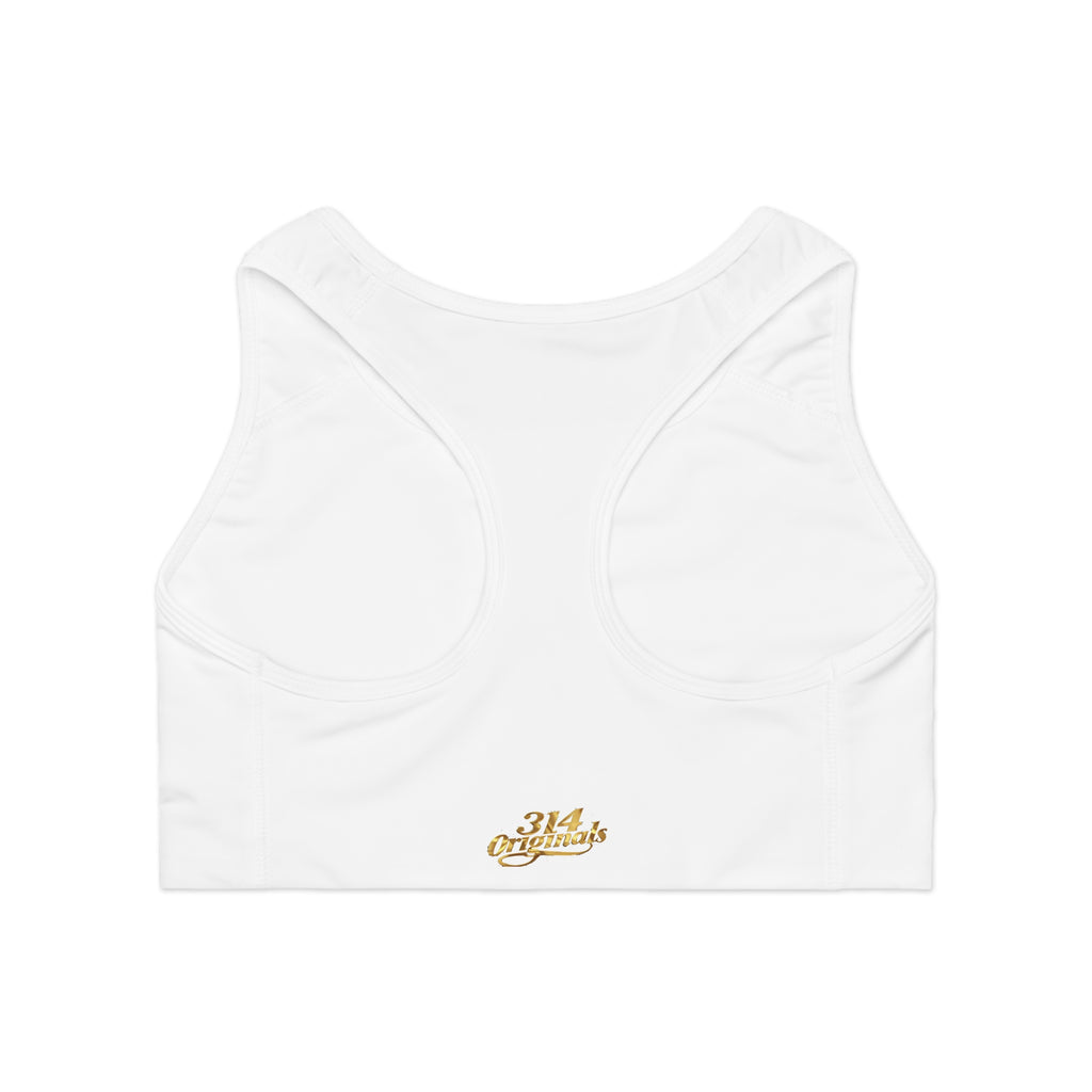Sports Bra — "Originals" Pink Script Athletic Crop Top - 314 Originals