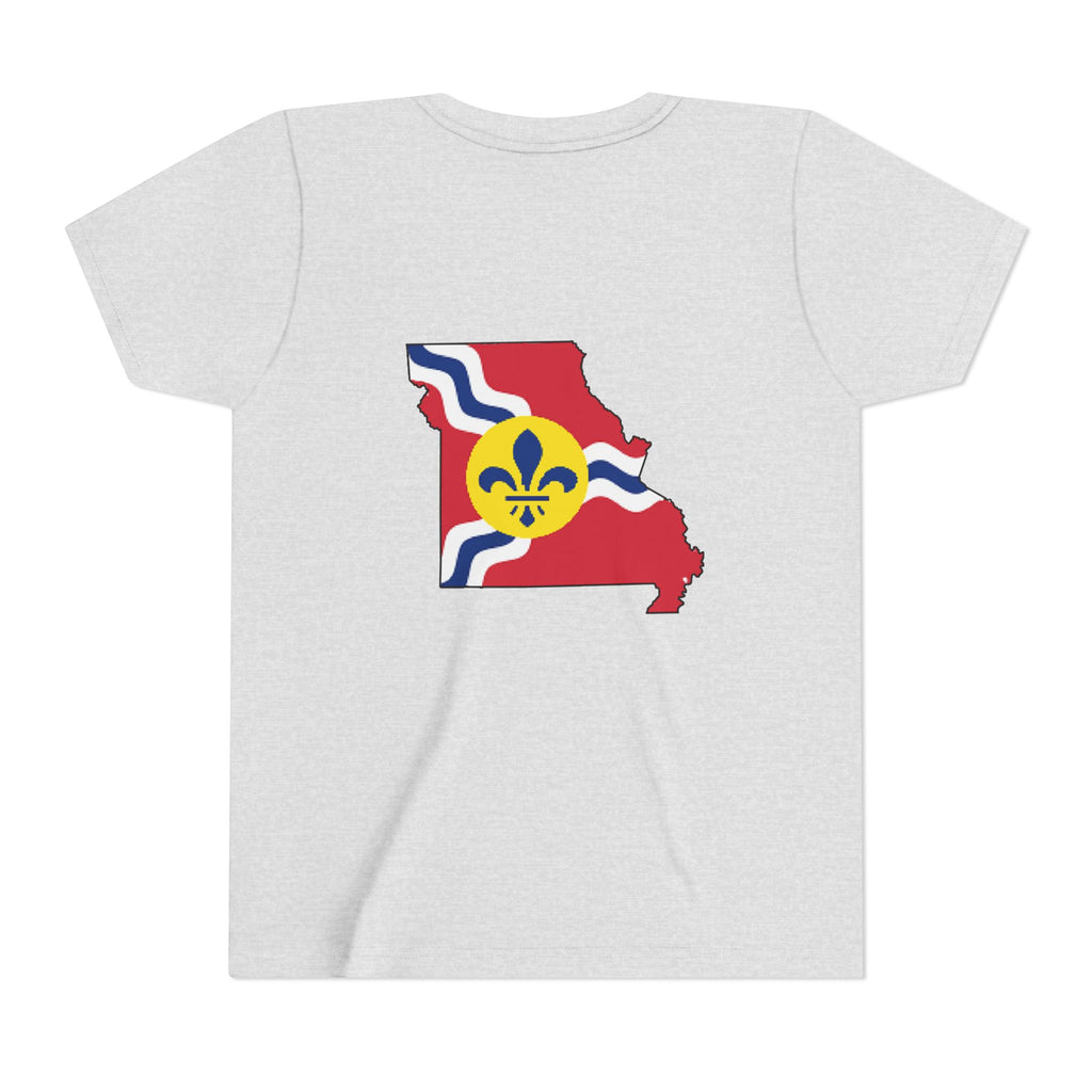 "From the Lou and I'm... Proud" St. Louis Flag Kids Shirt