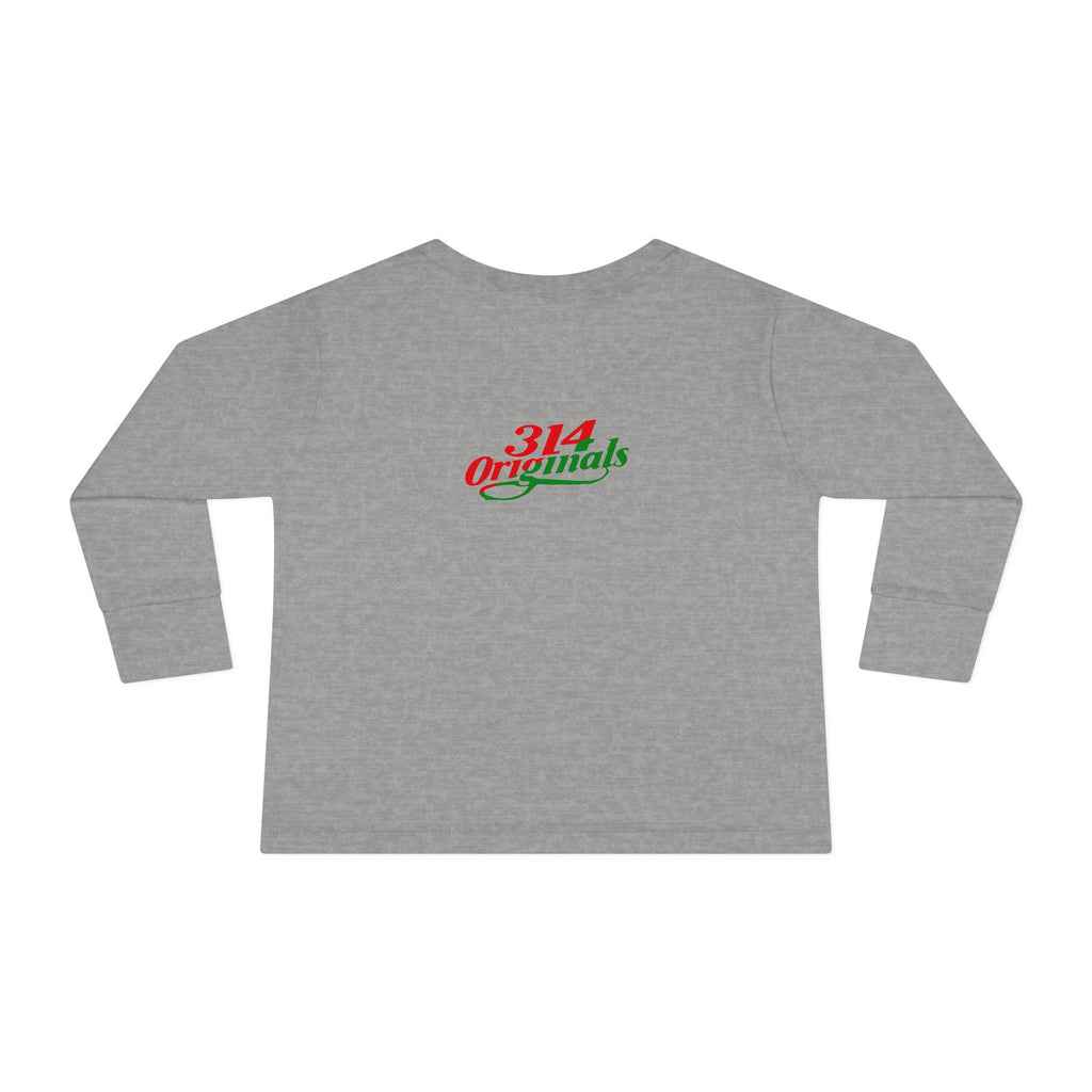 Toddler Long Sleeve Tee — "I'm Just Here for the Cookies" Christmas Cookies Shirt - 314 Originals