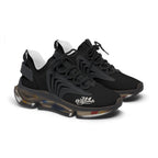 Women's Black Mesh Sneakers — Lightweight Athletic Running Shoes with '314 Originals' Accent - 314 Originals