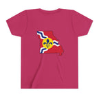 "From the Lou and I'm... Proud" St. Louis Flag Kids Shirt - 314 Originals