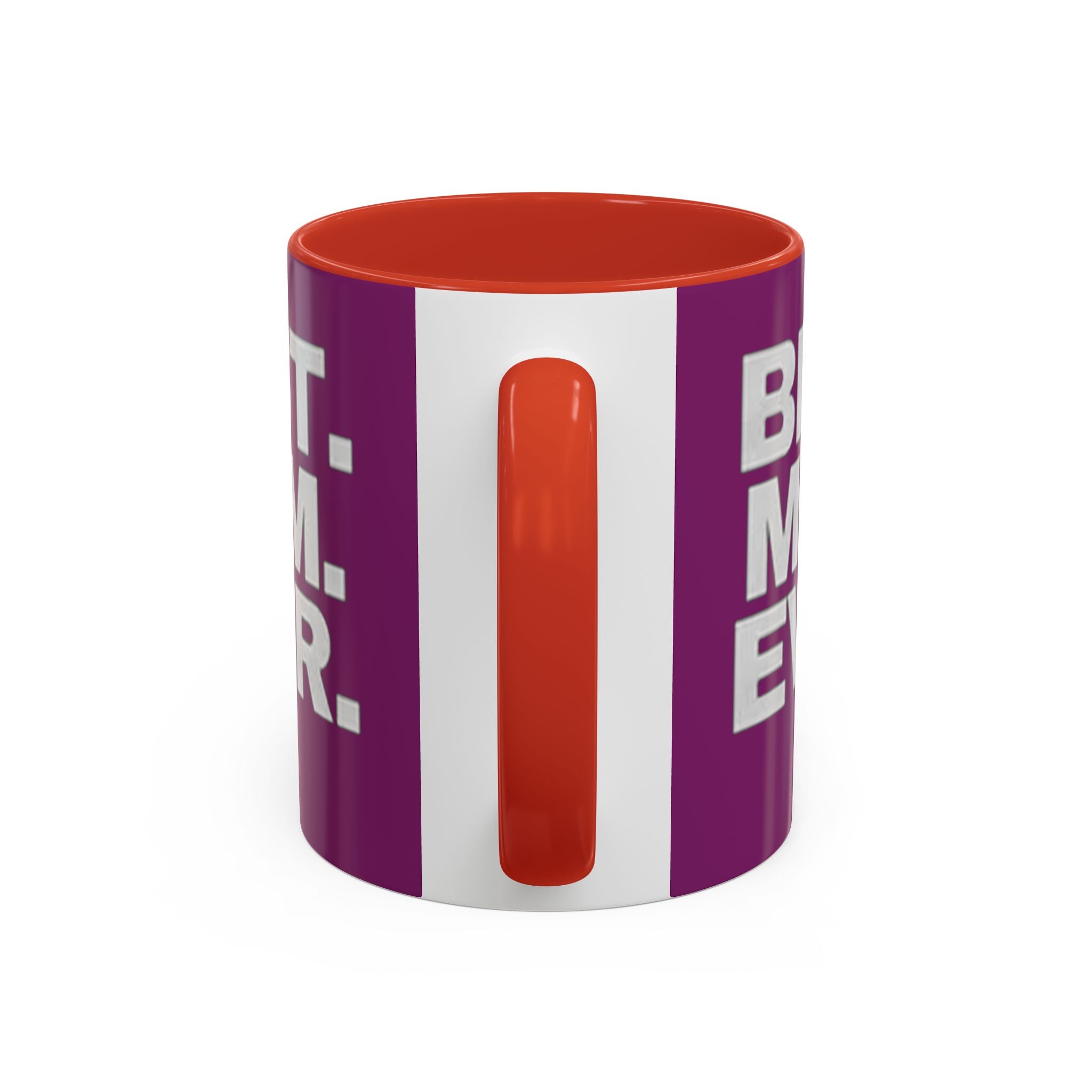 Best. Mom. Ever. Purple Accent Coffee Mug Printify Mug  314 Originals