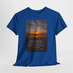 Sunset Beach Quote T‑Shirt — Inspirational Ocean Sunrise Tee - 314 Originals