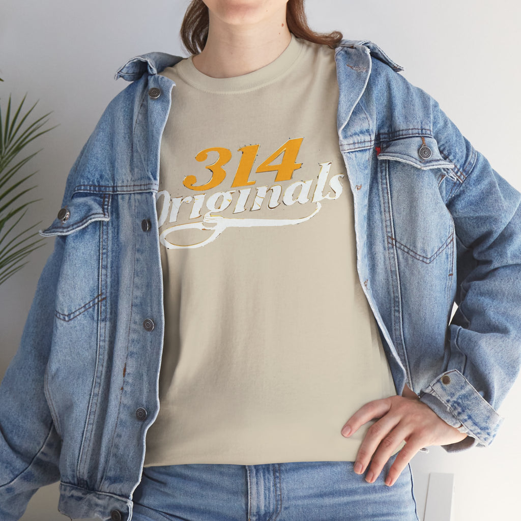 314 Originals Vintage Script T‑Shirt - 314 Originals