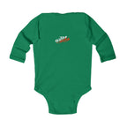 Infant Bodysuit - "Santa's Little Helper" Christmas Long Sleeve Baby Onesie - 314 Originals