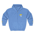 King's Gear Zip Hoodie — Full‑Zip with Gold Crown Emblem - 314 Originals