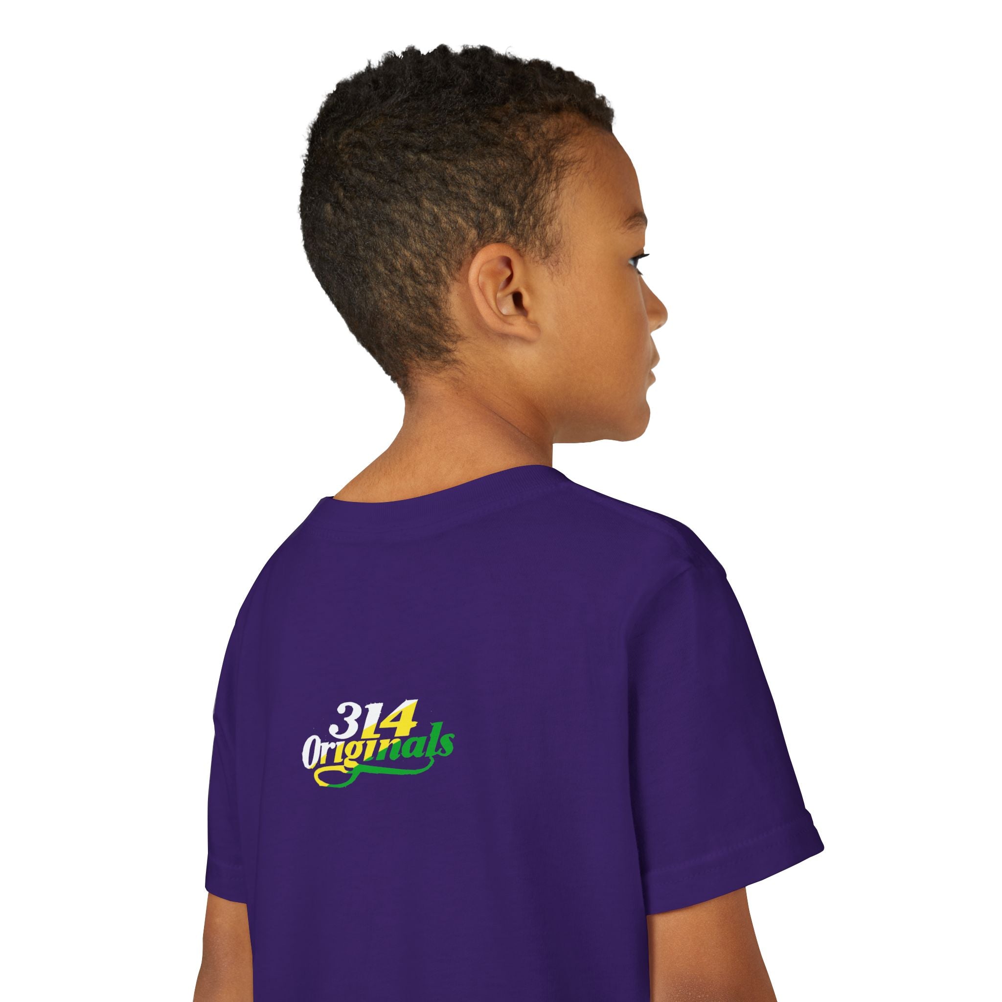 Boys "Favorite Kid" Retro Yellow & Green Graphic T-Shirt - 314 Originals
