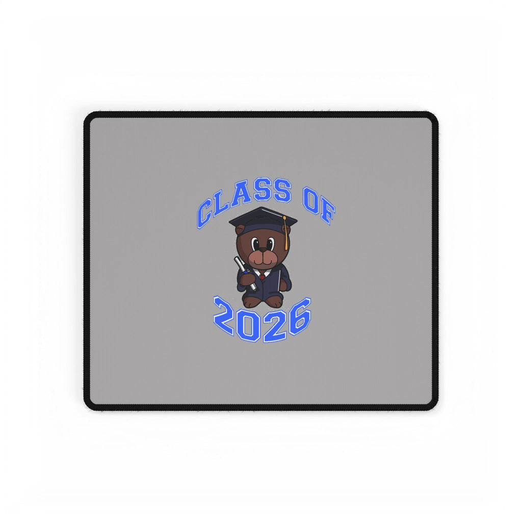 Class of 2026 Graduation Desk Mat — Cute Bear Grad Mousepad for Students - 314 Originals