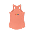 'PROUD' Women's Ideal Racerback Tank Printify Tank Top  314 Originals