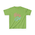 "Baby Girl" Pastel Script Shirt - 314 Originals