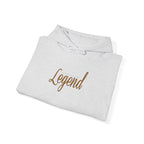 Legend Script Hoodie-Cozy Pullover with Gold Text - 314 Originals