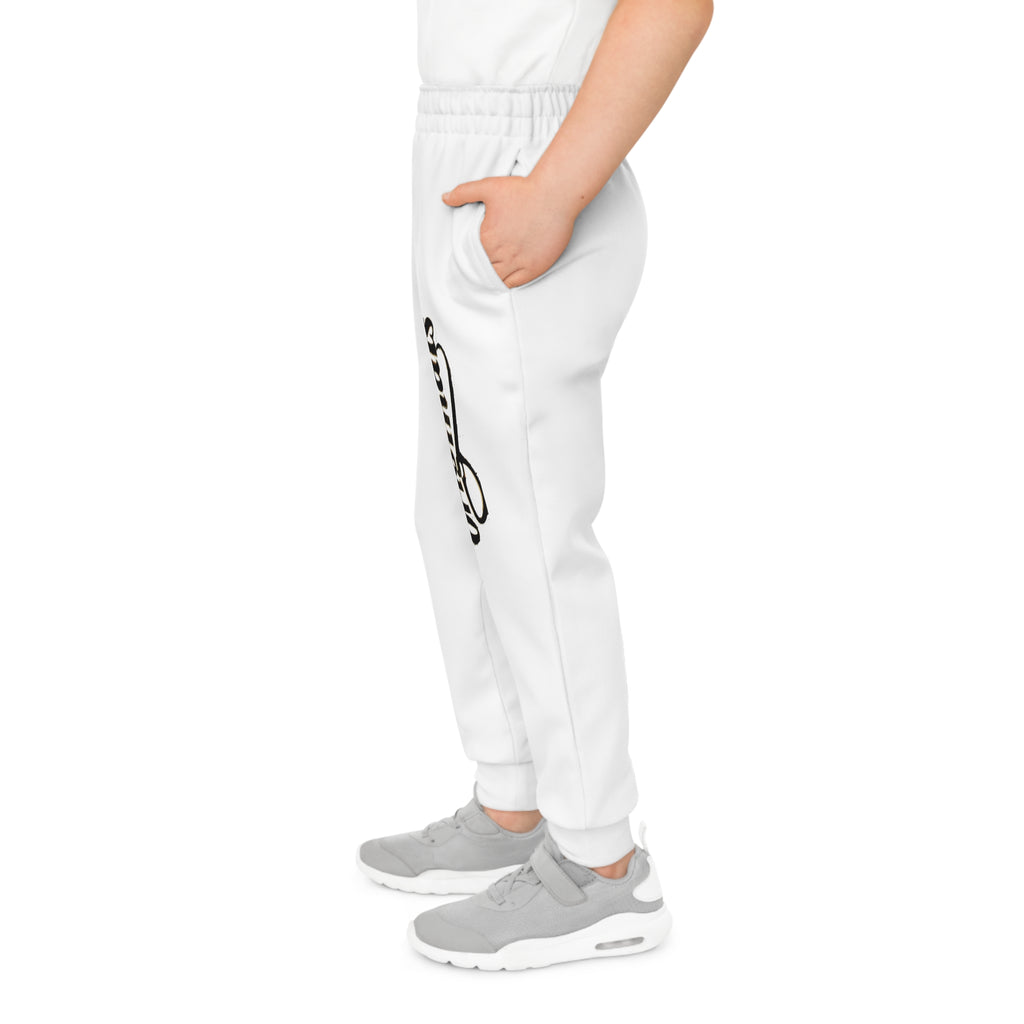 Boy's Joggers — 314 Originals Logo Sweatpants (White) - 314 Originals