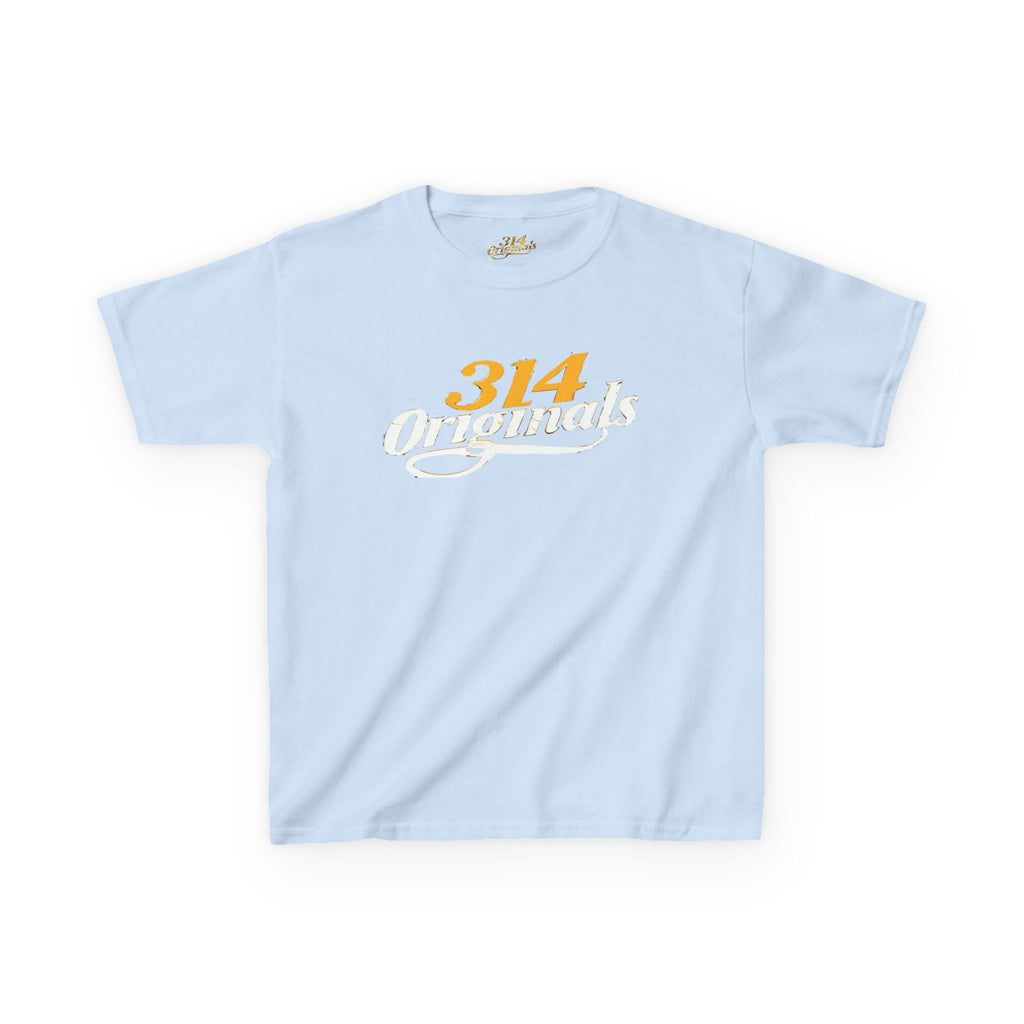 314 Originals Kids T‑Shirt — Retro Script Youth Tee - 314 Originals