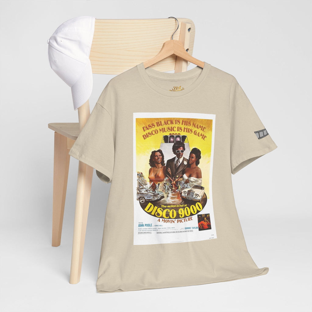 Disco 9000 Retro Movie Poster T‑Shirt Printify T-Shirt  314 Originals