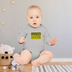 Caution: Cuteness Overload Baby Bodysuit – 314 Originals Long-Sleeve Organic Onesie - 314 Originals