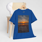 Sunset Beach Quote T‑Shirt — Inspirational Ocean Sunrise Tee - 314 Originals